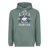 Sage Alaska The Last Frontier Heavyweight Hoodie - lanVoArt