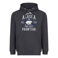 Smoke Alaska The Last Frontier Heavyweight Hoodie - lanVoArt