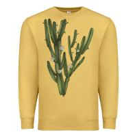 Antique Gold cereus jamacaru Premium Sweatshirt - LillyAllenDesigns