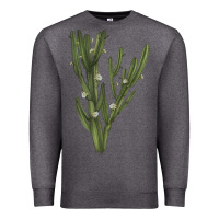 Charcoal Heather cereus jamacaru Premium Sweatshirt - LillyAllenDesigns