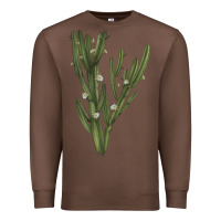Chestnut cereus jamacaru Premium Sweatshirt - LillyAllenDesigns