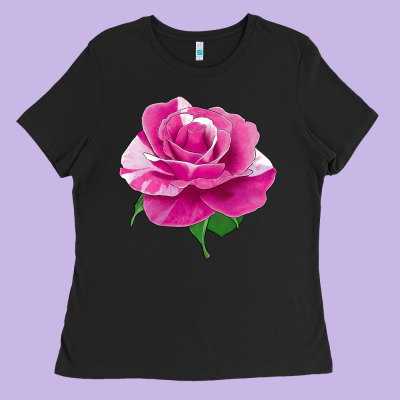 Parade Day Rose Ladies Tee Designed By Lillyallendesigns