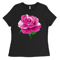 Black Parade Day Rose Ladies Tee - LillyAllenDesigns