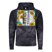 Cloud Black god says you are with sunflower Vintage Hoodie - TumblerDesignByShophia