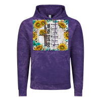 Cloud Purple god says you are with sunflower Vintage Hoodie - TumblerDesignByShophia