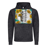 Vintage Black god says you are with sunflower Vintage Hoodie - TumblerDesignByShophia