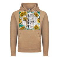 Vintage Coffee god says you are with sunflower Vintage Hoodie - TumblerDesignByShophia