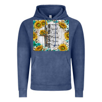 Vintage Denim god says you are with sunflower Vintage Hoodie - TumblerDesignByShophia