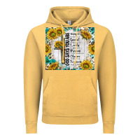 Vintage Mustard god says you are with sunflower Vintage Hoodie - TumblerDesignByShophia