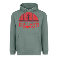 Sage Halloween Things Strange Halloween Heavyweight Hoodie - lanVoArt