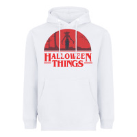 White Halloween Things Strange Halloween Heavyweight Hoodie - lanVoArt