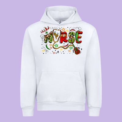 Cinco De Mayo Nurse Urban Hoodie Designed By Barkaloodesign