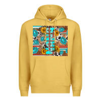 Antique Gold western nana Premium Hoodie - RanaPortraitStore