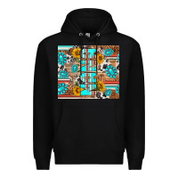 Black western nana Premium Hoodie - RanaPortraitStore