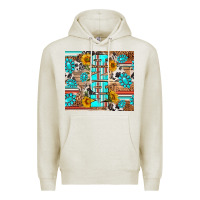 Oatmeal Heather western nana Premium Hoodie - RanaPortraitStore
