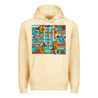 Pina Colada western nana Premium Hoodie - RanaPortraitStore