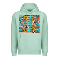 Seafoam western nana Premium Hoodie - RanaPortraitStore