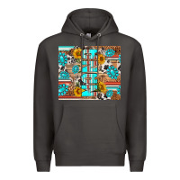 Smoke western nana Premium Hoodie - RanaPortraitStore