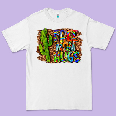 Free Mom Hugs Premium Tee Designed By Lillyallendesigns