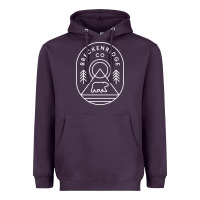 Plum Breckenridge Colorado Bear Mountains Trees Hiking Heavyweight Hoodie - lanVoArt