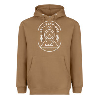Toasted Coconut Breckenridge Colorado Bear Mountains Trees Hiking Heavyweight Hoodie - lanVoArt