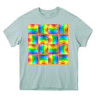 Arona Pride lgbtq flag and leopard with glitter seamless Heavy Core Tee - BundleAndBundleShop