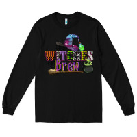Black witches brew Long Sleeve Tee - CowGirlArtShop