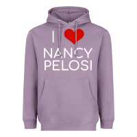 Lavender Limited Edition I Love Nancy Pelosi Heart Madam Speaker Democratic Pol Heavyweight Hoodie - lanVoArt