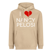Mushroom Limited Edition I Love Nancy Pelosi Heart Madam Speaker Democratic Pol Heavyweight Hoodie - lanVoArt