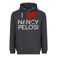 Limited Edition I Love Nancy Pelosi Heart Madam Speaker Democratic Pol Heavyweight Hoodie | Teevron