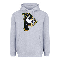 Heather Grey pittsburgh combined sports shirt and sticker Heavyweight Hoodie - lanVoArt