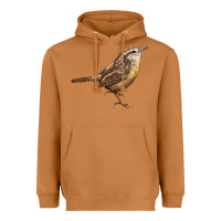 Meerkat Ccarolina Wren Heavyweight Hoodie - LillyAllenDesigns