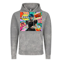 Cloud Rock pop art gothic girl Vintage Hoodie - TumblerDesignByShophia