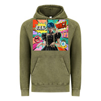 Vintage Olive pop art gothic girl Vintage Hoodie - TumblerDesignByShophia