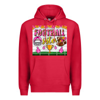 Cardinal football sister tumbler Premium Hoodie - BundleAndBundleShop