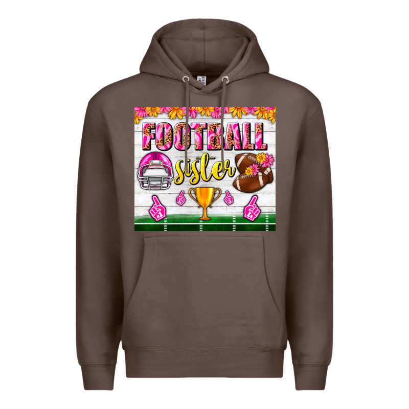 Football Sister Tumbler Premium Hoodie by BundleAndBundleShop | Teevron