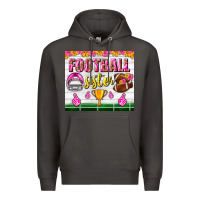 Smoke football sister tumbler Premium Hoodie - BundleAndBundleShop