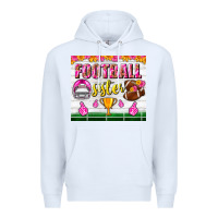 White football sister tumbler Premium Hoodie - BundleAndBundleShop