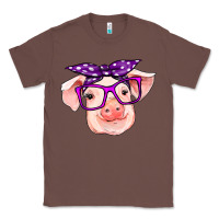 Chestnut pig with bandana Classic Tee - RanaPortraitStore