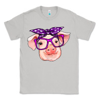 Moon Dust pig with bandana Classic Tee - RanaPortraitStore