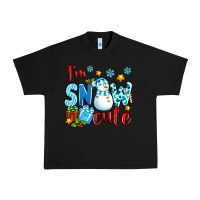 Black i'm snow cute Urban Heavy Tee - texasbilliewilder