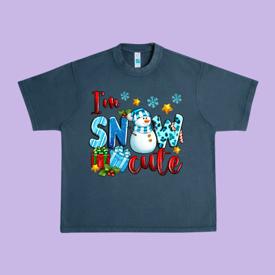I'm Snow Cute Urban Heavy Tee Designed By Texasbilliewilder
