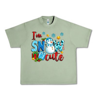 Oil Green i'm snow cute Urban Heavy Tee - texasbilliewilder