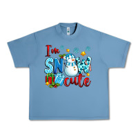 Pebble Blue i'm snow cute Urban Heavy Tee - texasbilliewilder