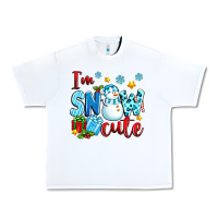 White i'm snow cute Urban Heavy Tee - texasbilliewilder