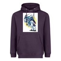 Plum michael jackson 5 Heavyweight Hoodie - lanVoArt