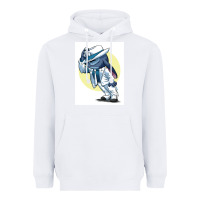White michael jackson 5 Heavyweight Hoodie - lanVoArt