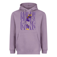 Lavender Justin Jefferson -Griddy Gang Heavyweight Hoodie - lanVoArt