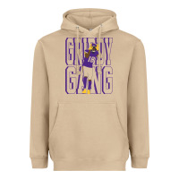 Mushroom Justin Jefferson -Griddy Gang Heavyweight Hoodie - lanVoArt