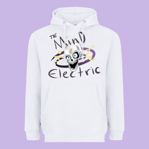 The Mind Electric Heavyweight Hoodie Designed By Lanvoart